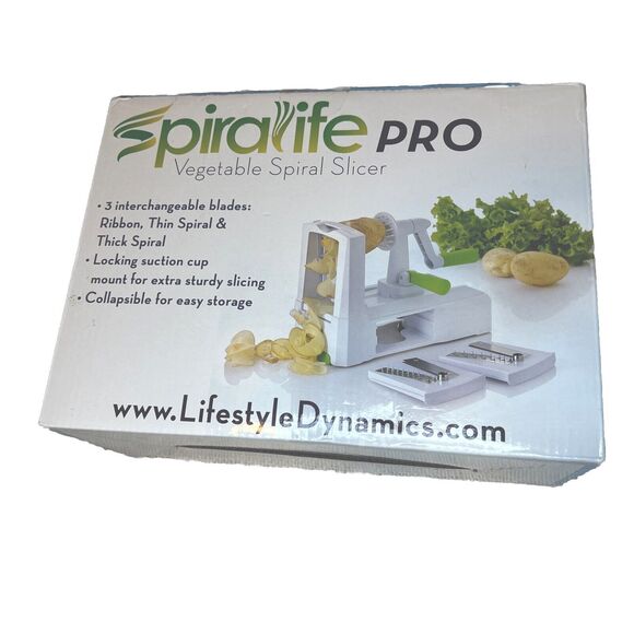 SpiraLife Pro Vegetable Spiralizer Professional Spiral Vegetable Slicer - Picture 2 of 7